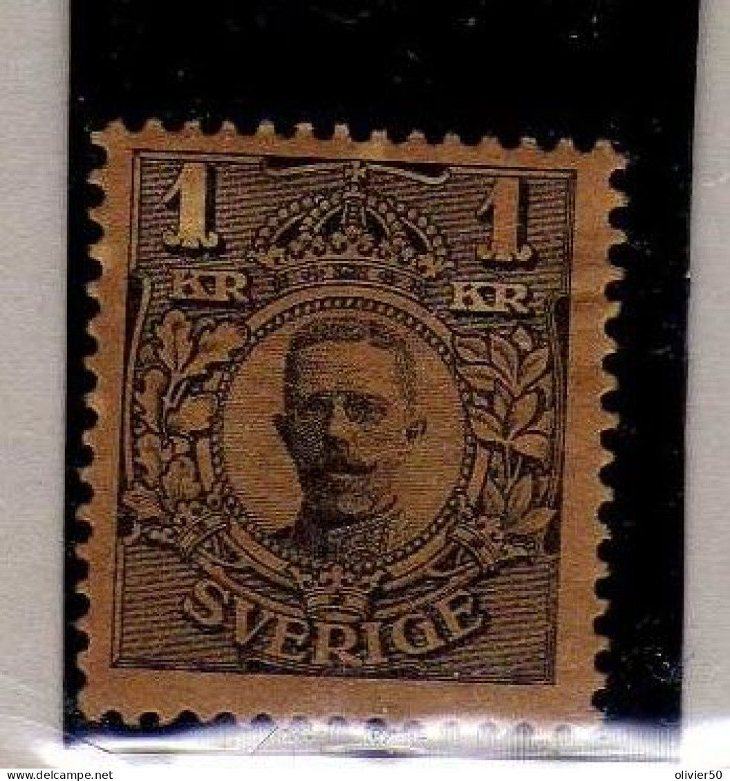 Suede - (1910-19) -    1 K. Gustave V -   Neufs* - MH - Unused Stamps