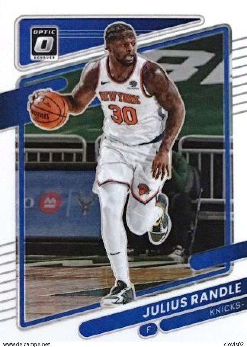 100 Julius Randle - New York Knicks- Panini NBA Donruss Optic Carte Basketball 2021-2022 - Otros & Sin Clasificación