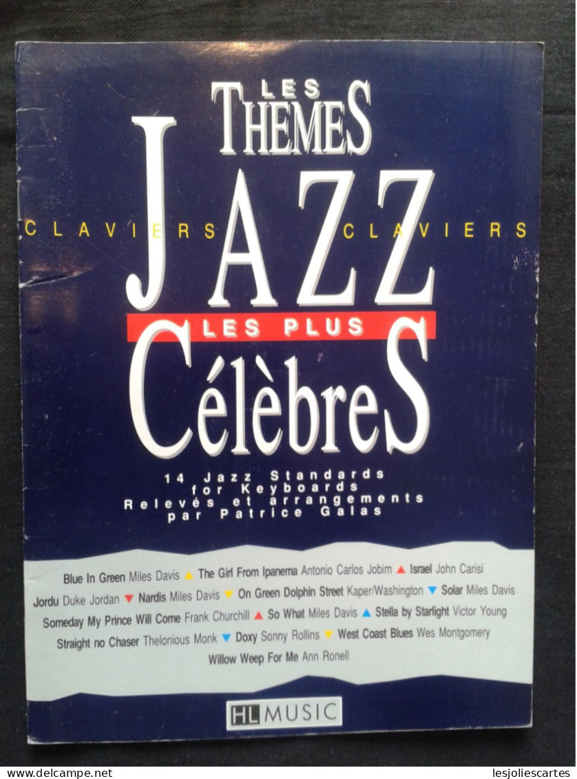14 THEMES STANDARDS DE JAZZ CELEBRES POUR PIANO MUSIQUE Hl Music PUBLICATION - Koorzang