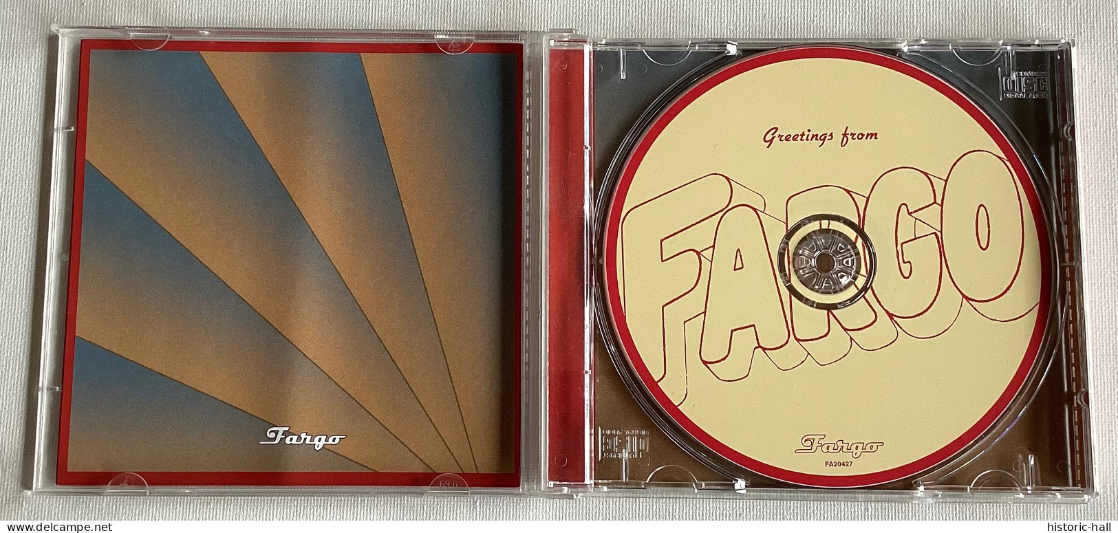 FARGO - Sampler John Tudell, Richard Buckner, White Hassle… - CD - 2004 - Country Et Folk