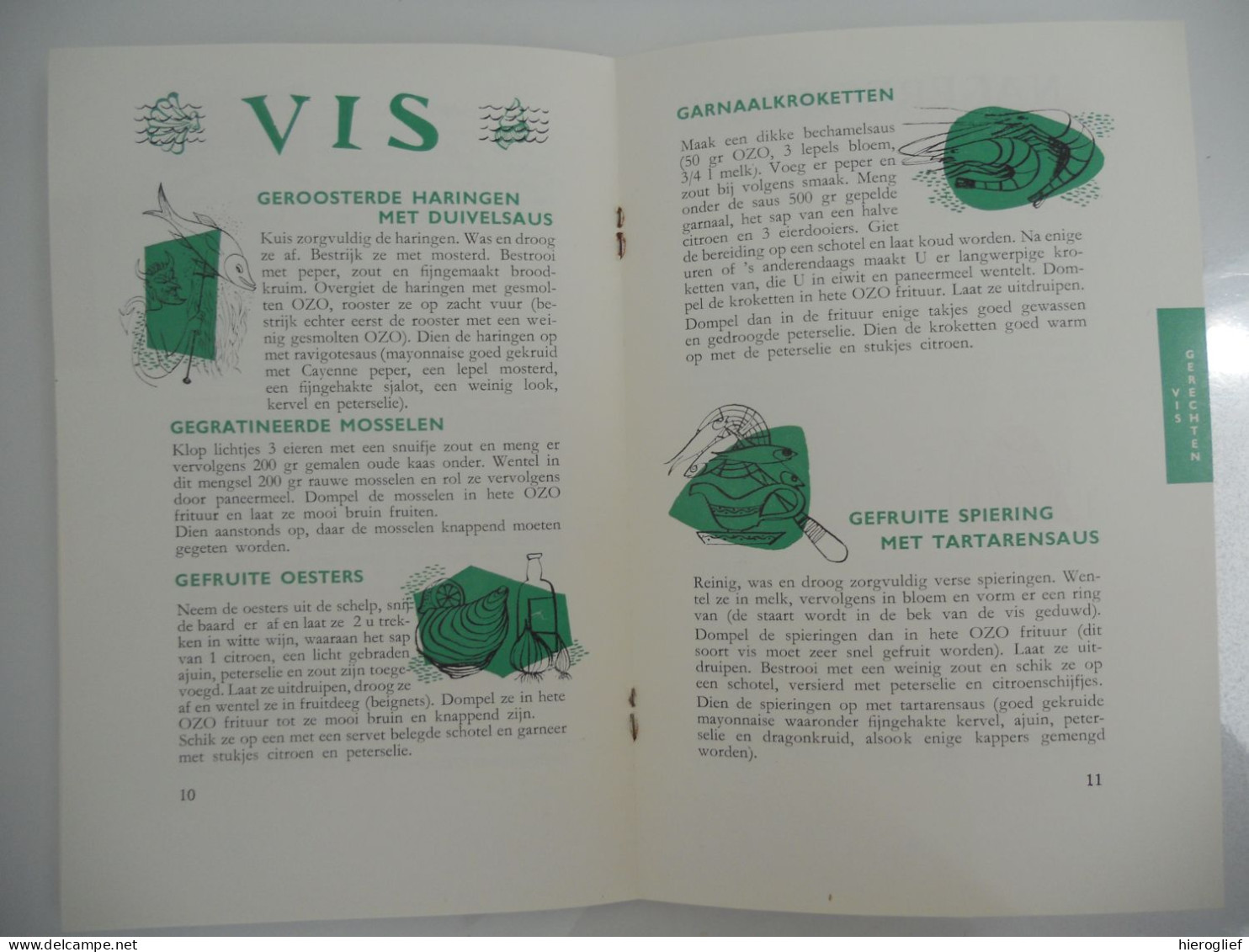 OZO Merksem WENKEN EN RECEPTEN / Vet Groenten Vis Vlees Dessert Keuken Voeding Koken Kok Voedsel Bereiding Tips - Practical