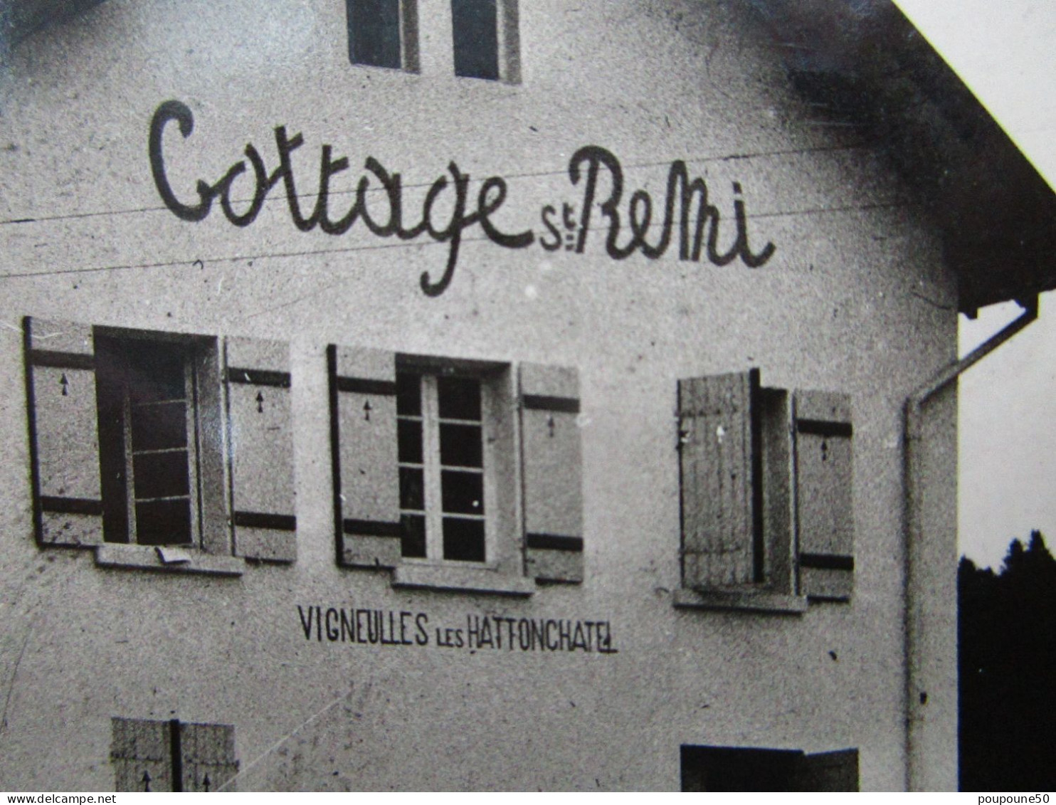 CP 88 XONRUPT LONGEMER Gérardmer  Colonie De Vacances " Cottage St REMI " De VIGNEULLES Les HATTONCHATEL 1960 - Xonrupt Longemer