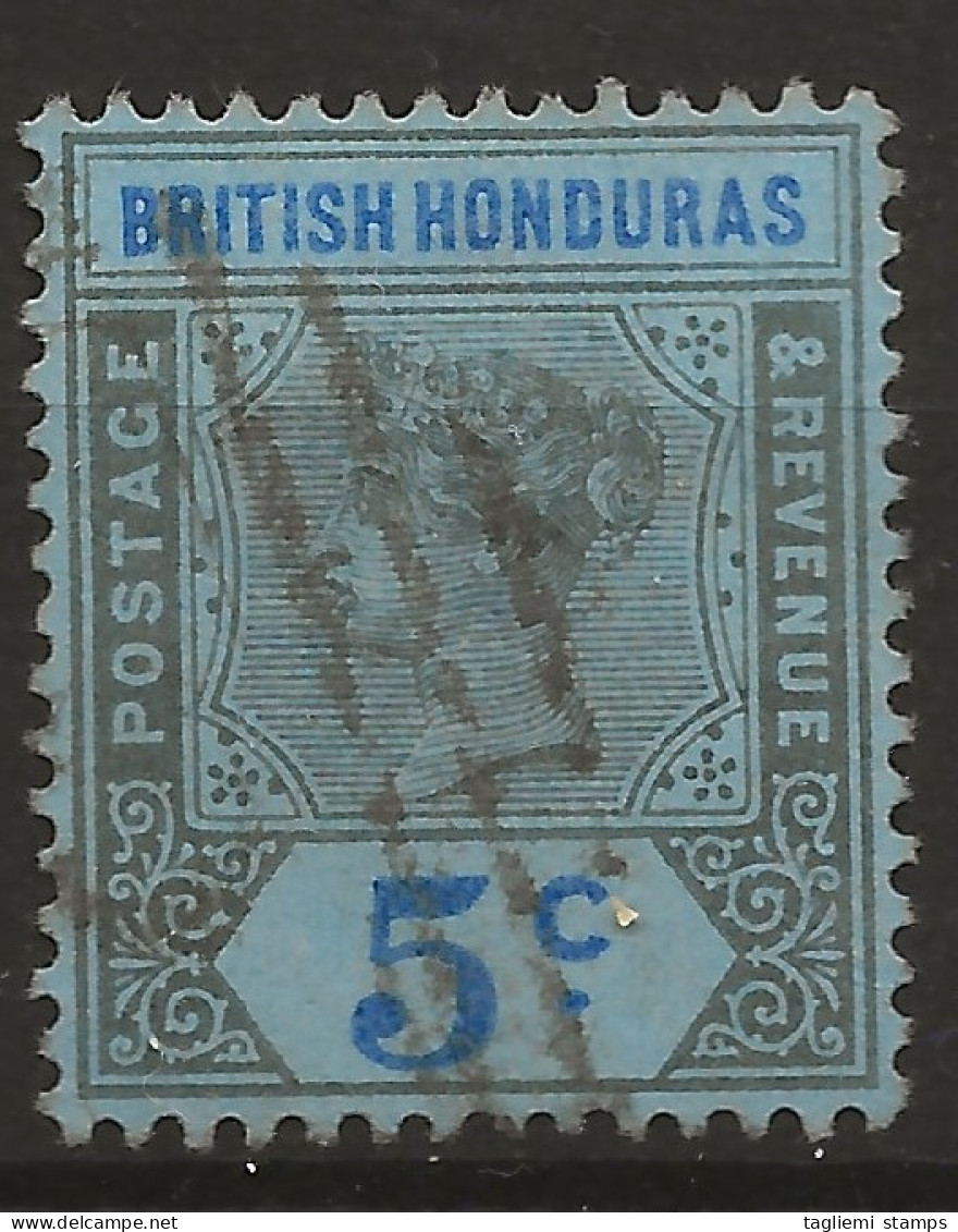 British Honduras, 1891, SG  55, Used - Honduras Britannico (...-1970)