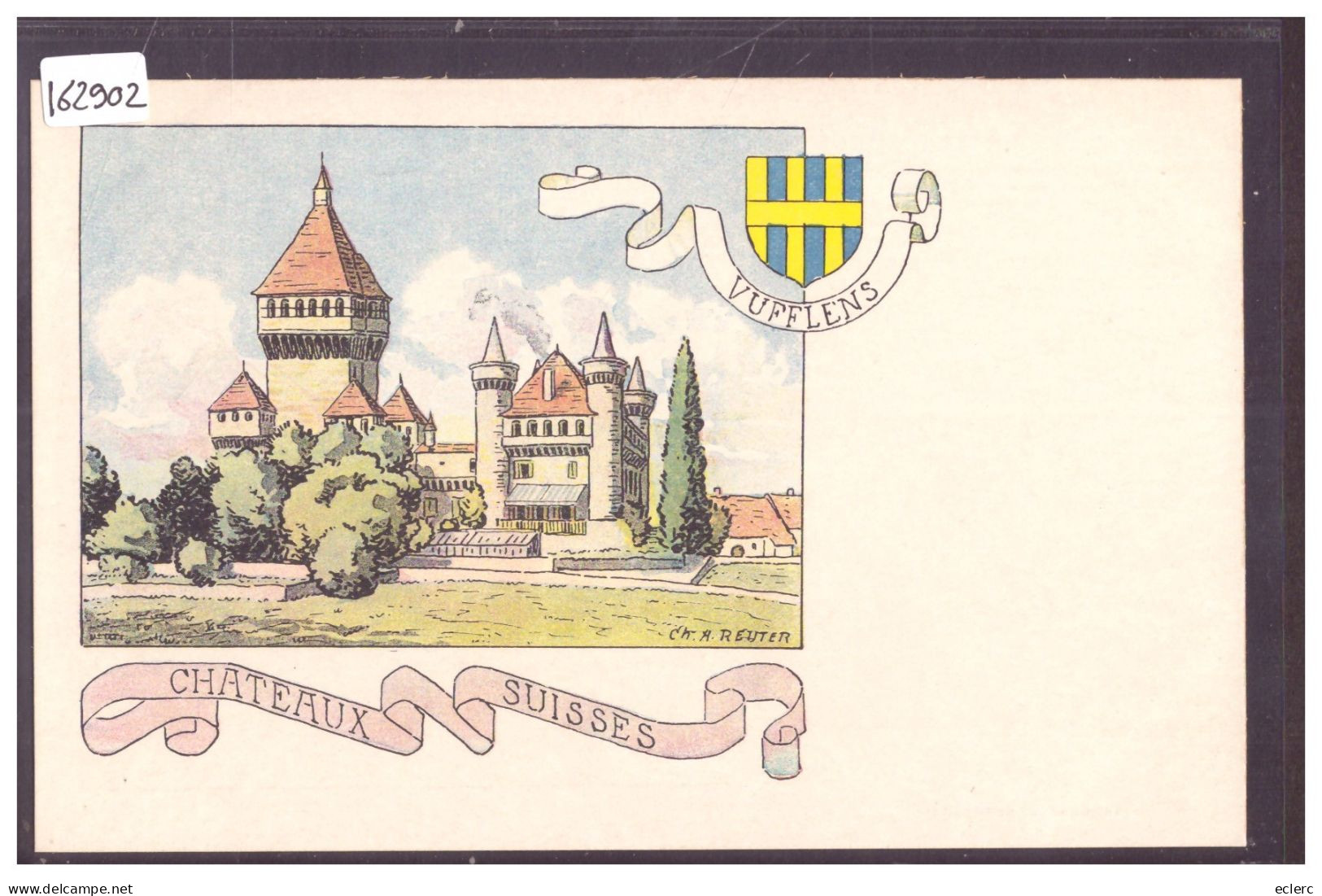 DISTRICT DE MORGES - VUFFLENS - SERIE " CHATEAUX SUISSES " - TB - Vufflens-le-Château