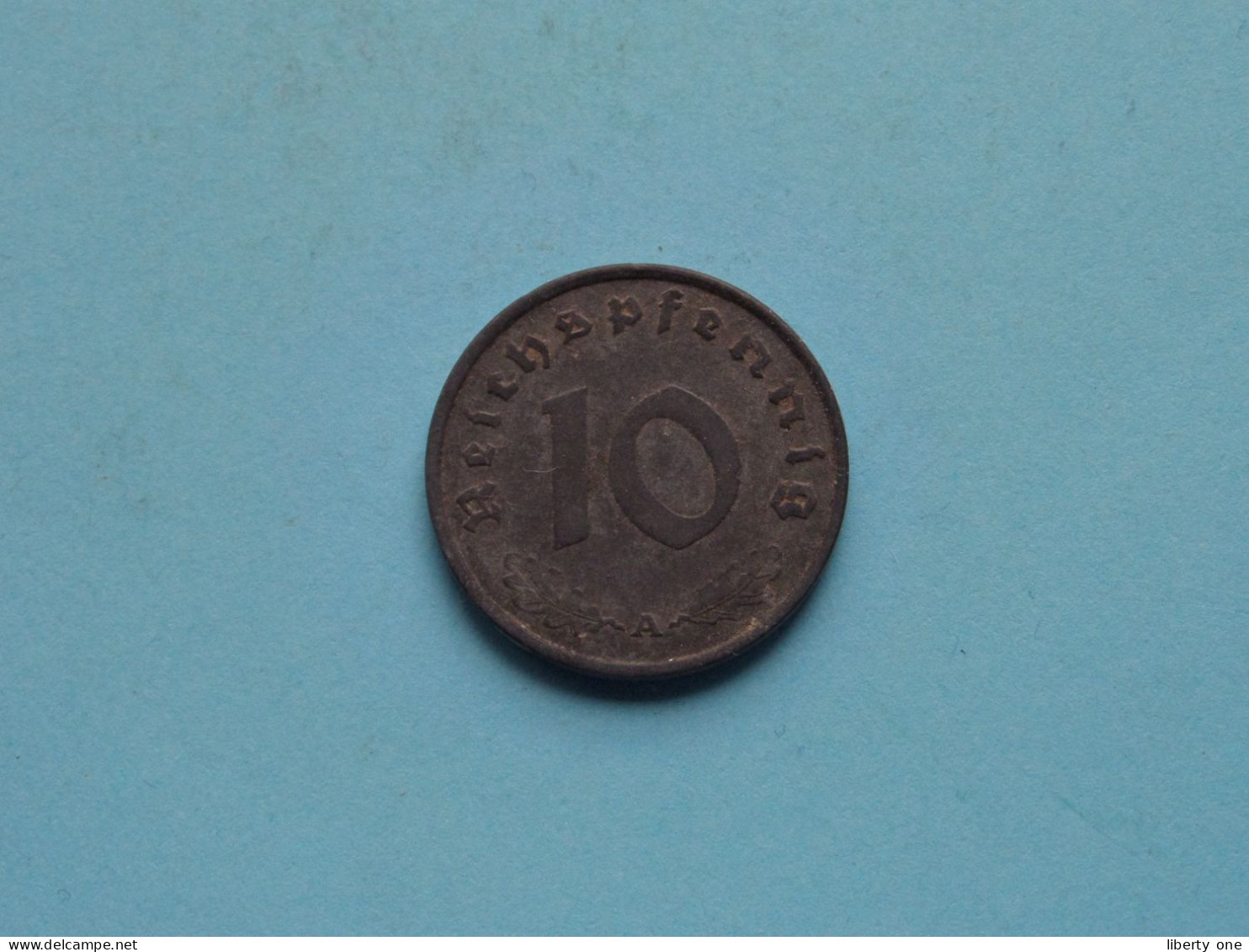 1941 A > 10 Reichspfennig ( Zie/voir SCANS Voor Detail ) >> ( Uncleaned ) ! - 10 Reichspfennig