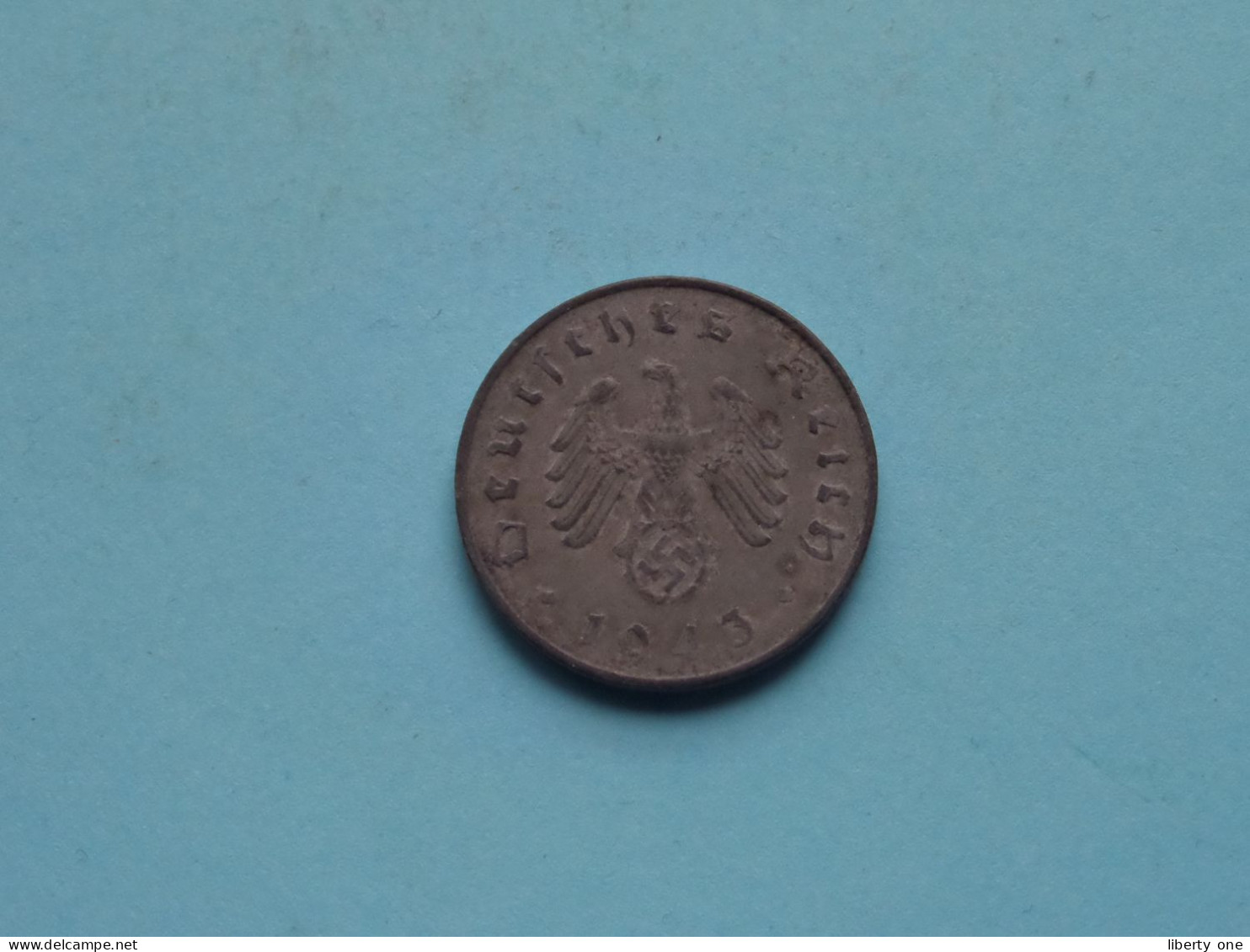 1943 A > 10 Reichspfennig ( Zie/voir SCANS Voor Detail ) >> ( Uncleaned ) ! - 10 Reichspfennig