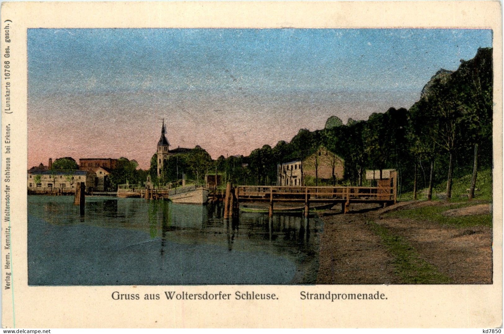 Gruss Aus Der Woltersdorfer Schleuse - Lunakarte - Woltersdorf