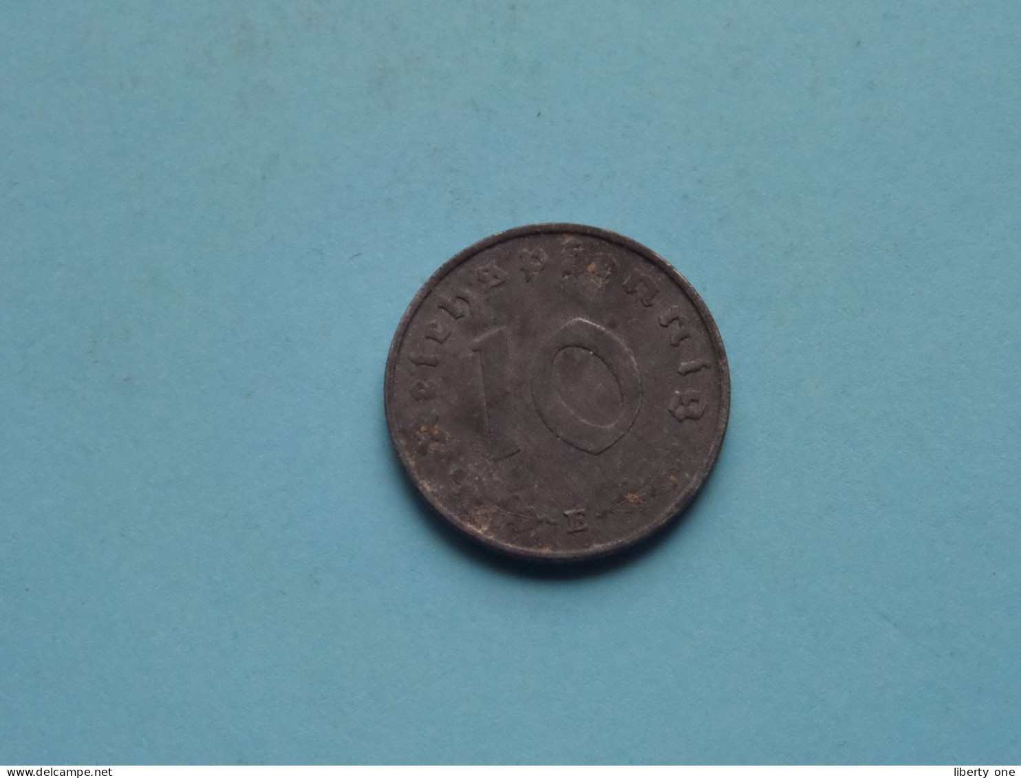 1943 E > 10 Reichspfennig ( Zie/voir SCANS Voor Detail ) >> ( Uncleaned ) ! - 10 Reichspfennig
