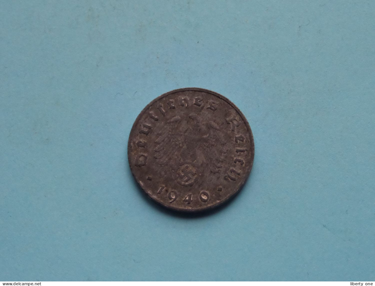 1940 J > 10 Reichspfennig ( Zie/voir SCANS Voor Detail ) >> ( Uncleaned ) ! - 10 Reichspfennig