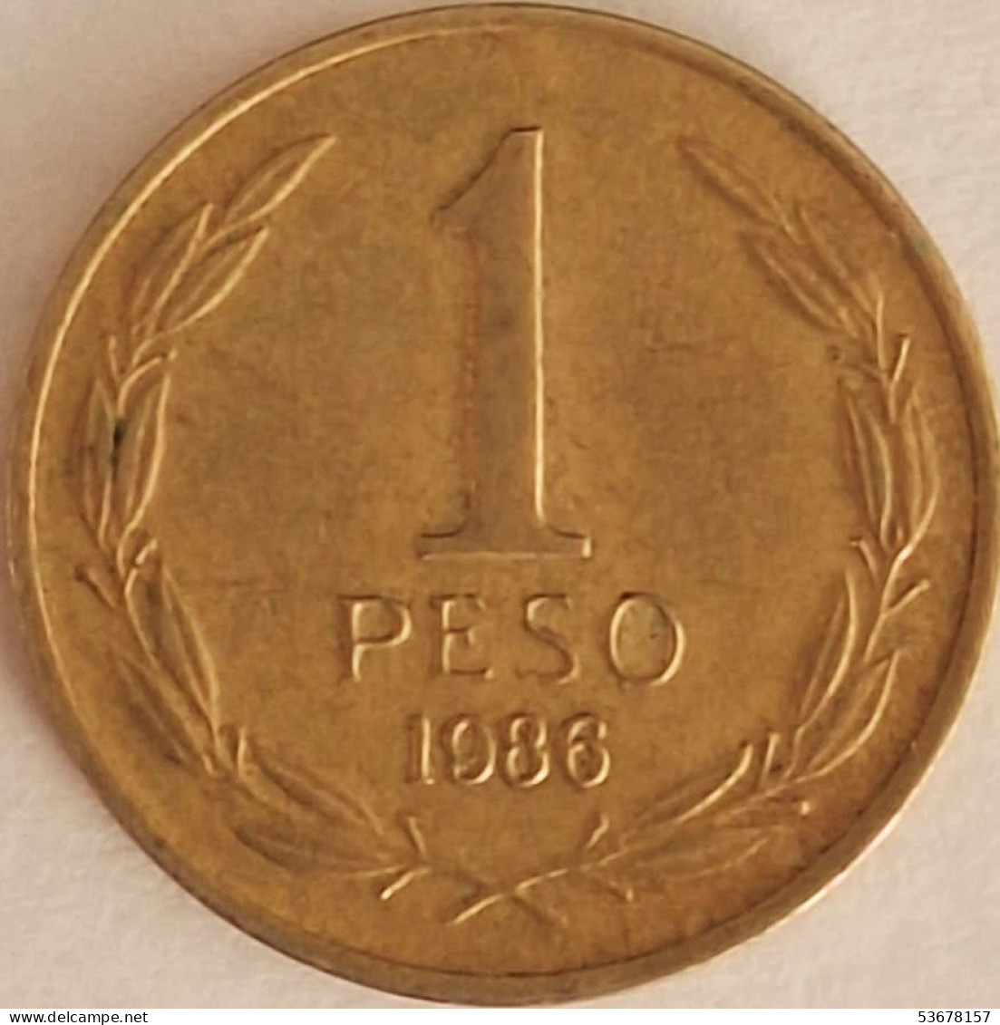 Chile - Peso 1986, KM# 216.1 (#3432) - Chile