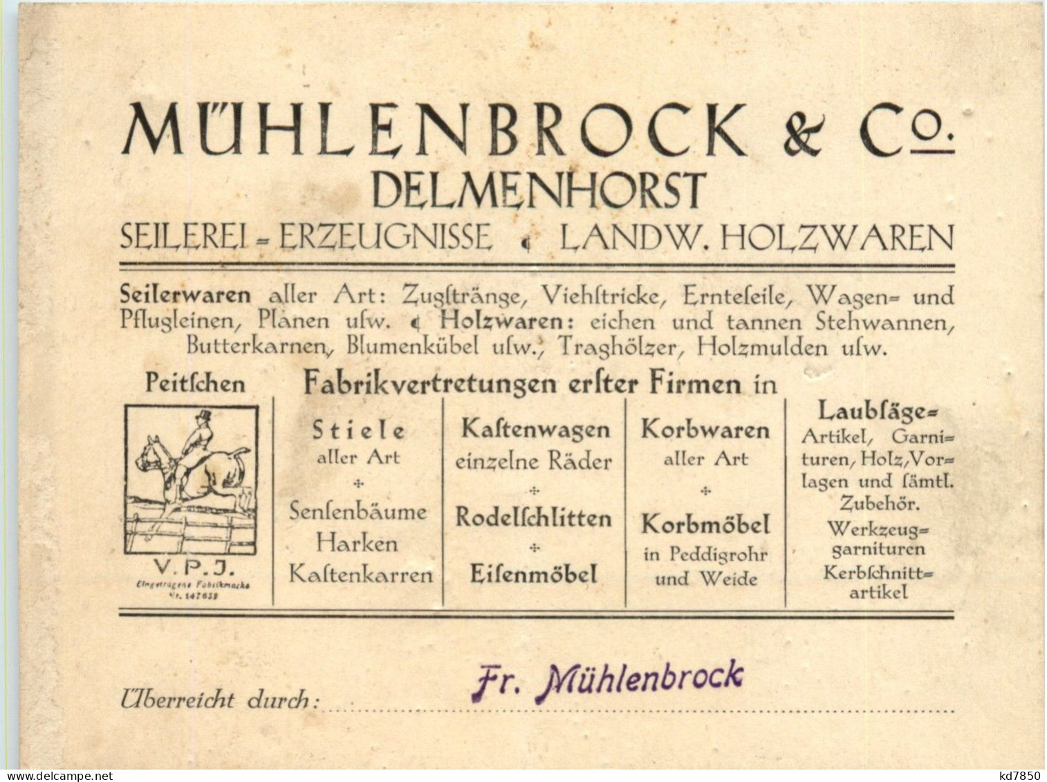 Delmenhorst - Mühlenbrock & Co. - Delmenhorst