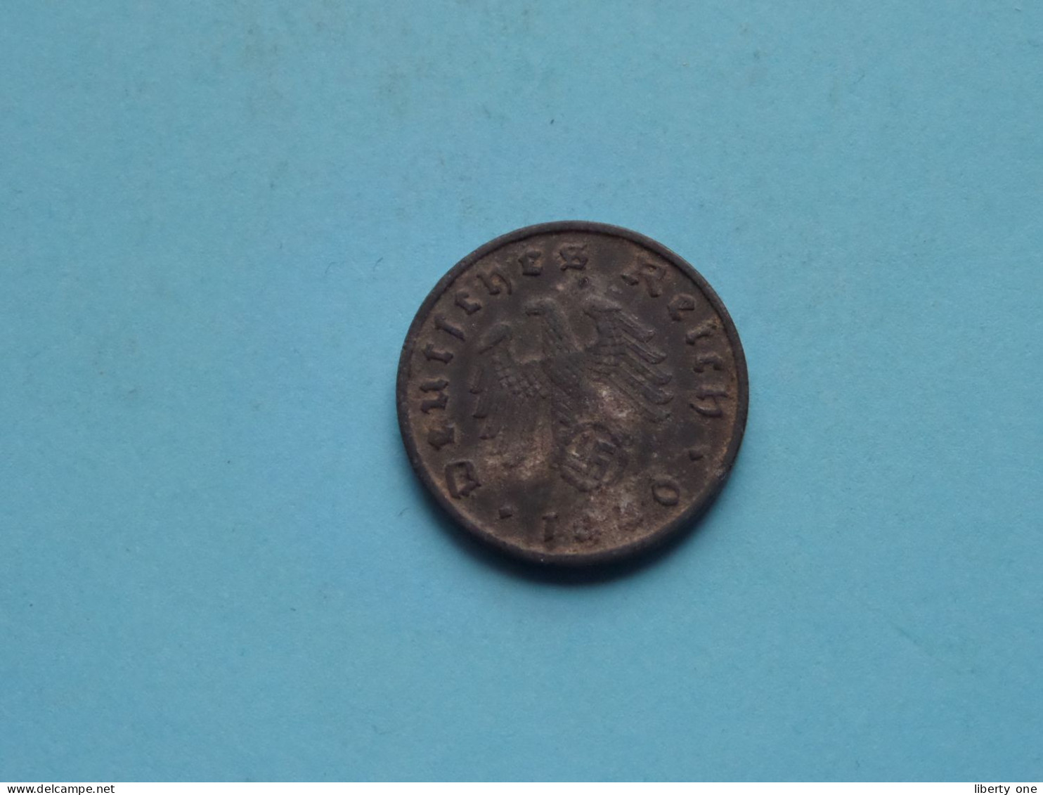 1940 B > 10 Reichspfennig ( Zie/voir SCANS Voor Detail ) >> ( Uncleaned ) ! - 10 Reichspfennig