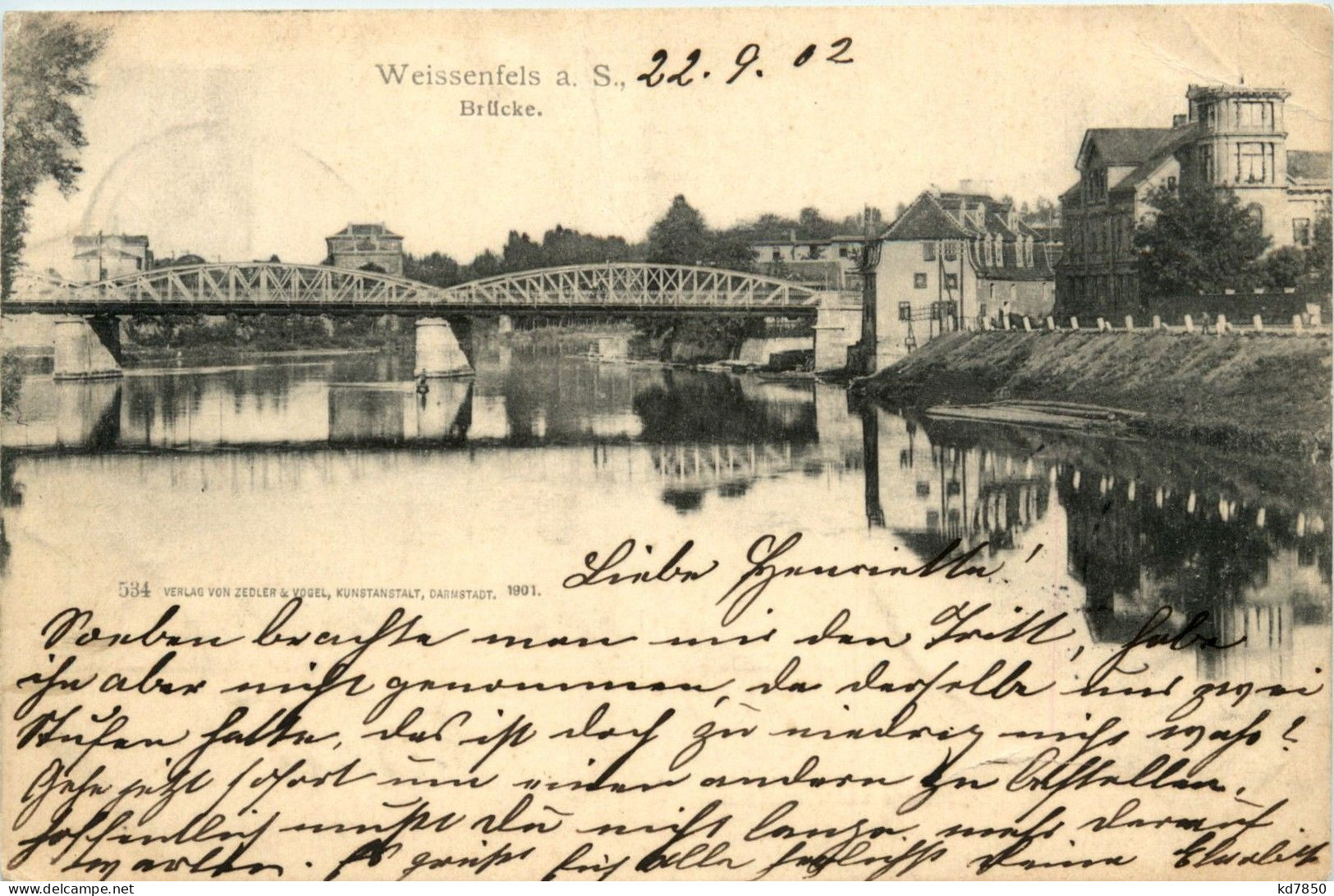 Weissenfels - Brücke - Weissenfels