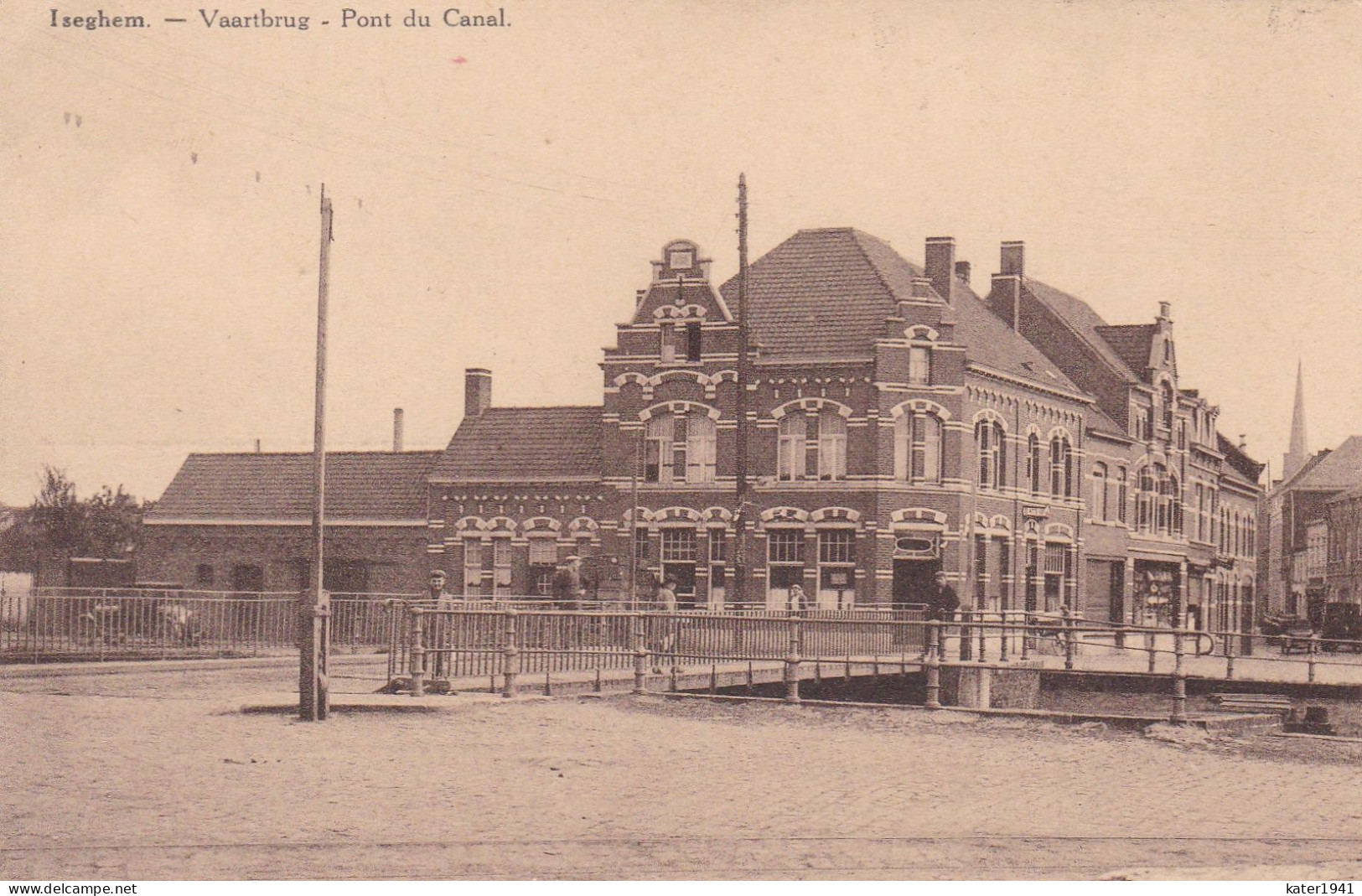 Iseghem Vaartbrug- Pont Du Canal Uitg Clovis - Izegem