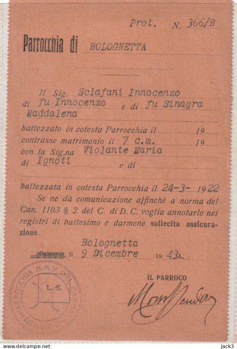 CARTOLINA - STORIA POSTALE - ALB. -  AMGOT 25CENT - Occ. Anglo-américaine: Sicile