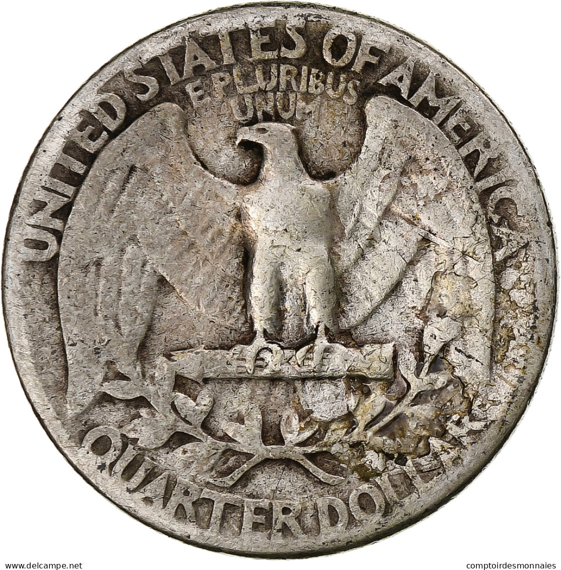 États-Unis, Quarter, Washington Quarter, 1941, Philadelphie, Argent, TB, KM:164 - 1932-1998: Washington