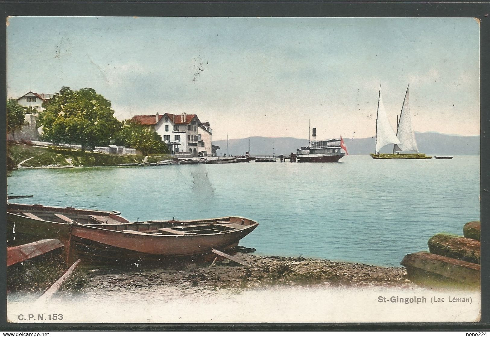 Carte P De 1906 ( St-Gingolph / Lac Léman ) - Saint-Gingolph