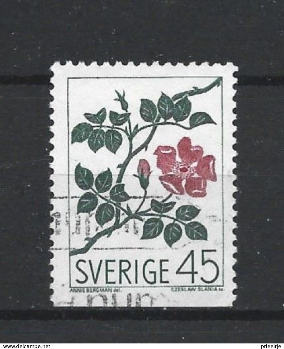 Sweden 1968 Flowers Y.T. 592 (0) - Oblitérés