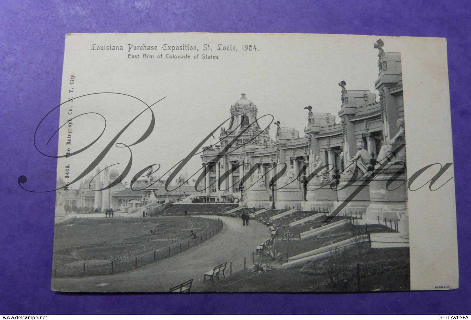 Lot x 39 St Louis Louisiana U.S.A.  postcards Cpa Postkaarten  Purchase Exposition  1904 Beau Arts expo