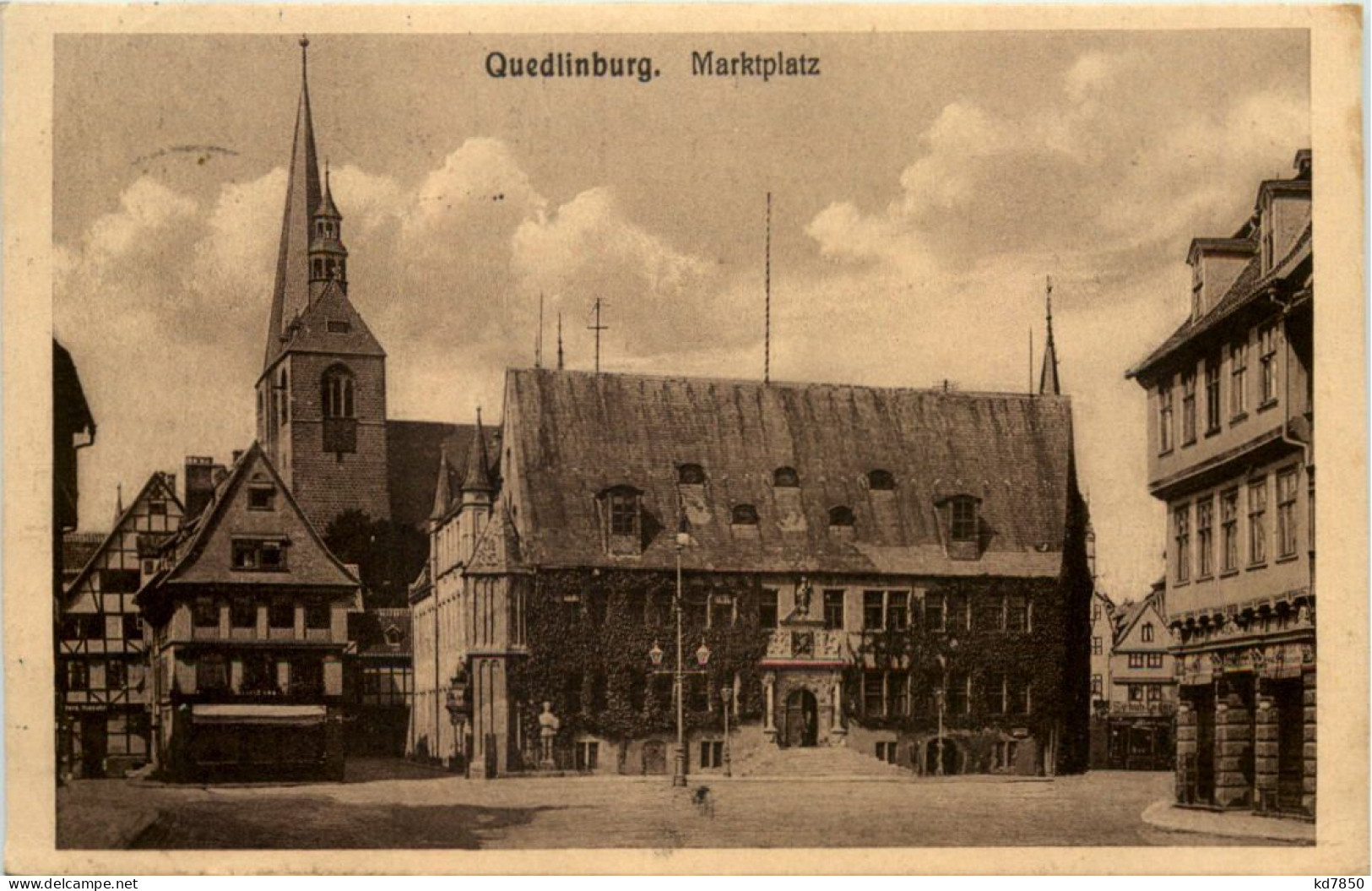 Quedlinburg, Marktplatz - Quedlinburg