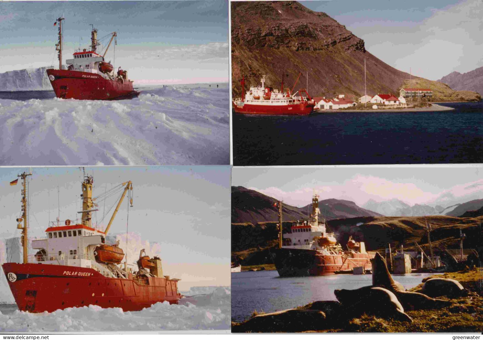 Germany Ausbau Der Deutschen Antarktis Forschungsstation Georg Von Neumayer 20 Original Photo's (NE149) - Bases Antarctiques