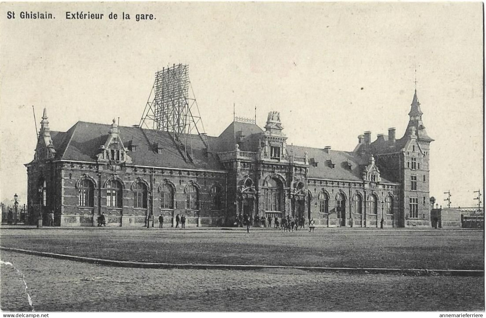 St.Ghislain. Extérieur De La LA GARE - Saint-Ghislain