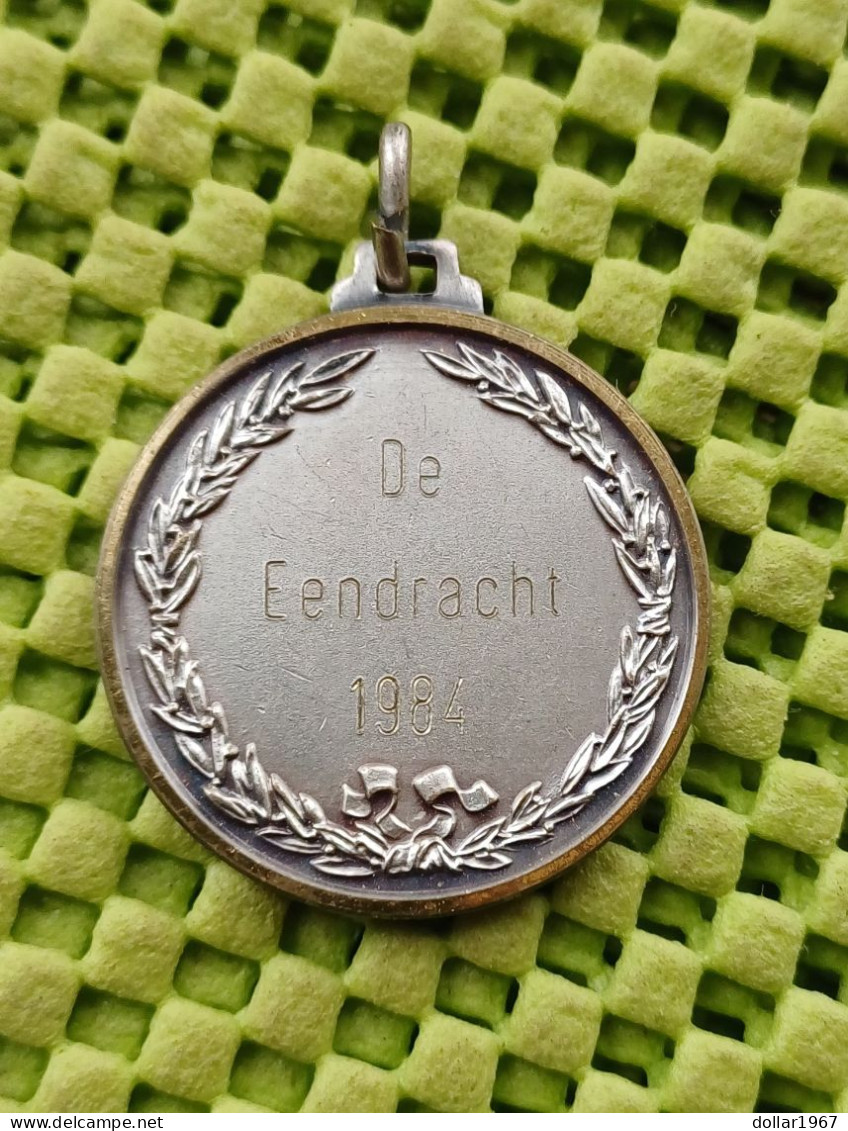 Medaille  -  .Lustrum De Eendracht I, 2.6.1984 Scheveningen -  Original Foto  !!  Medallion  Dutch - Sonstige & Ohne Zuordnung