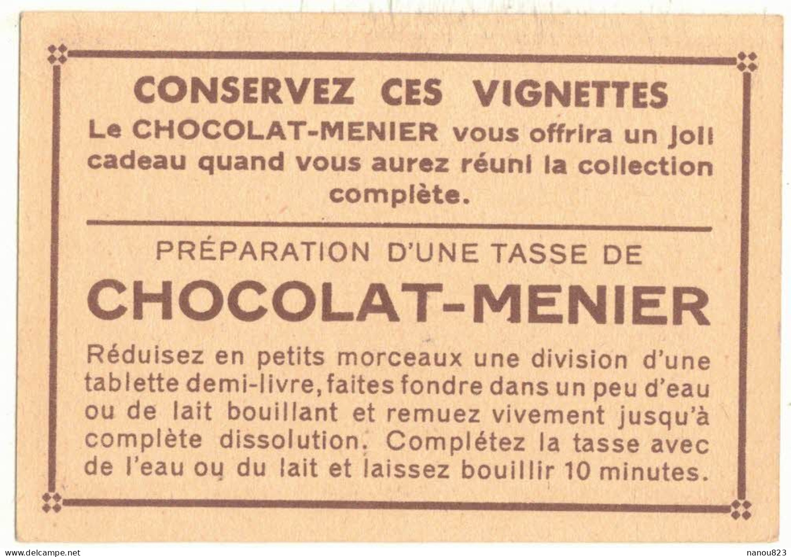 IMAGE CHROMO CHOCOLAT MENIER N° 603 ESTONIE REVAL VIEILLES MAISONS TALLINN PATRIMOINE - Menier