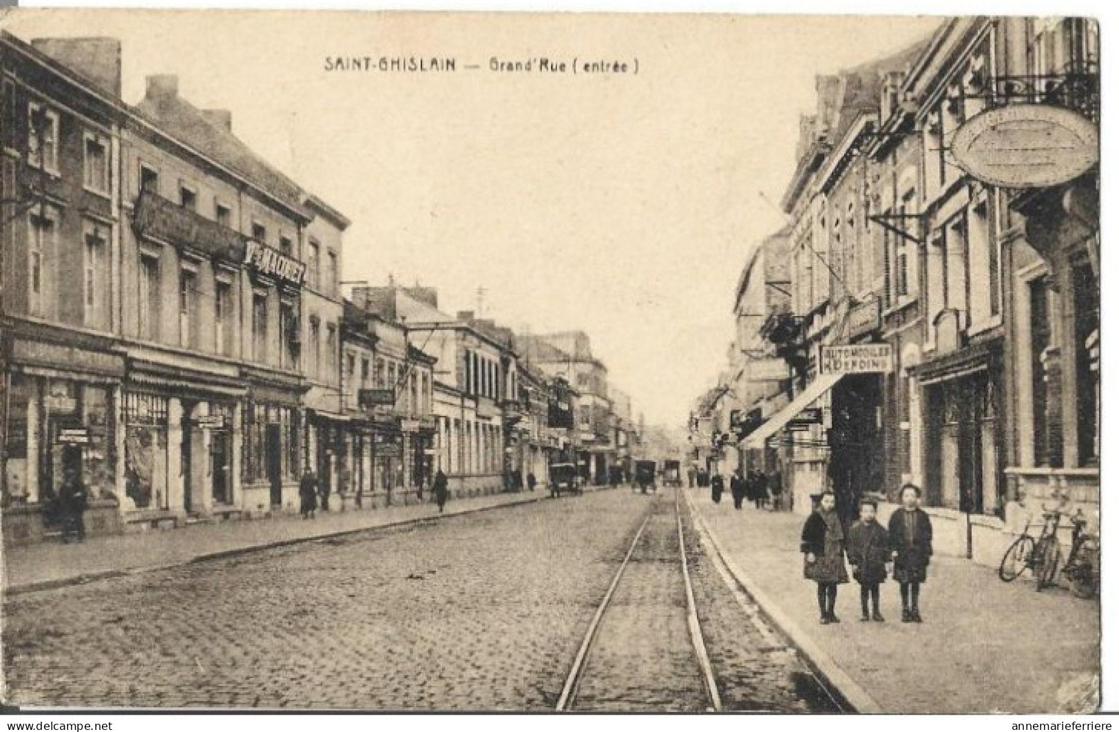 St.Ghislain.  Grand'Rue ( Entrée ) - Saint-Ghislain