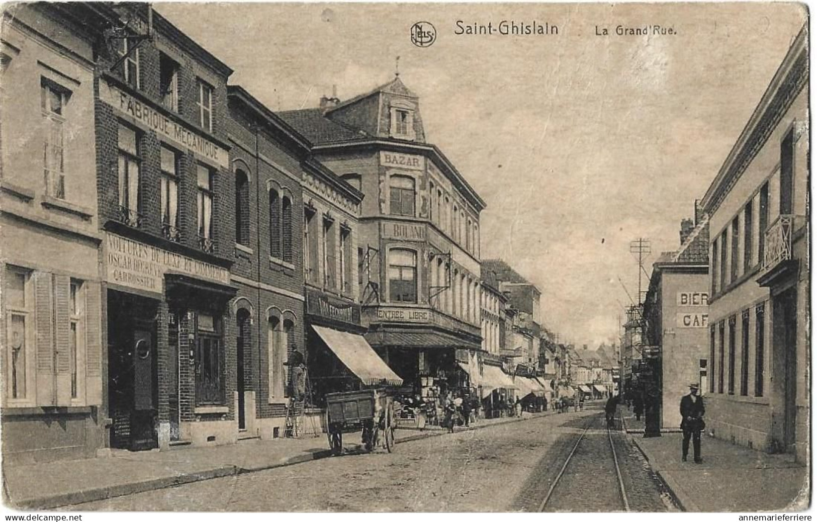 St.Ghislain. La Grand'Rue - Saint-Ghislain