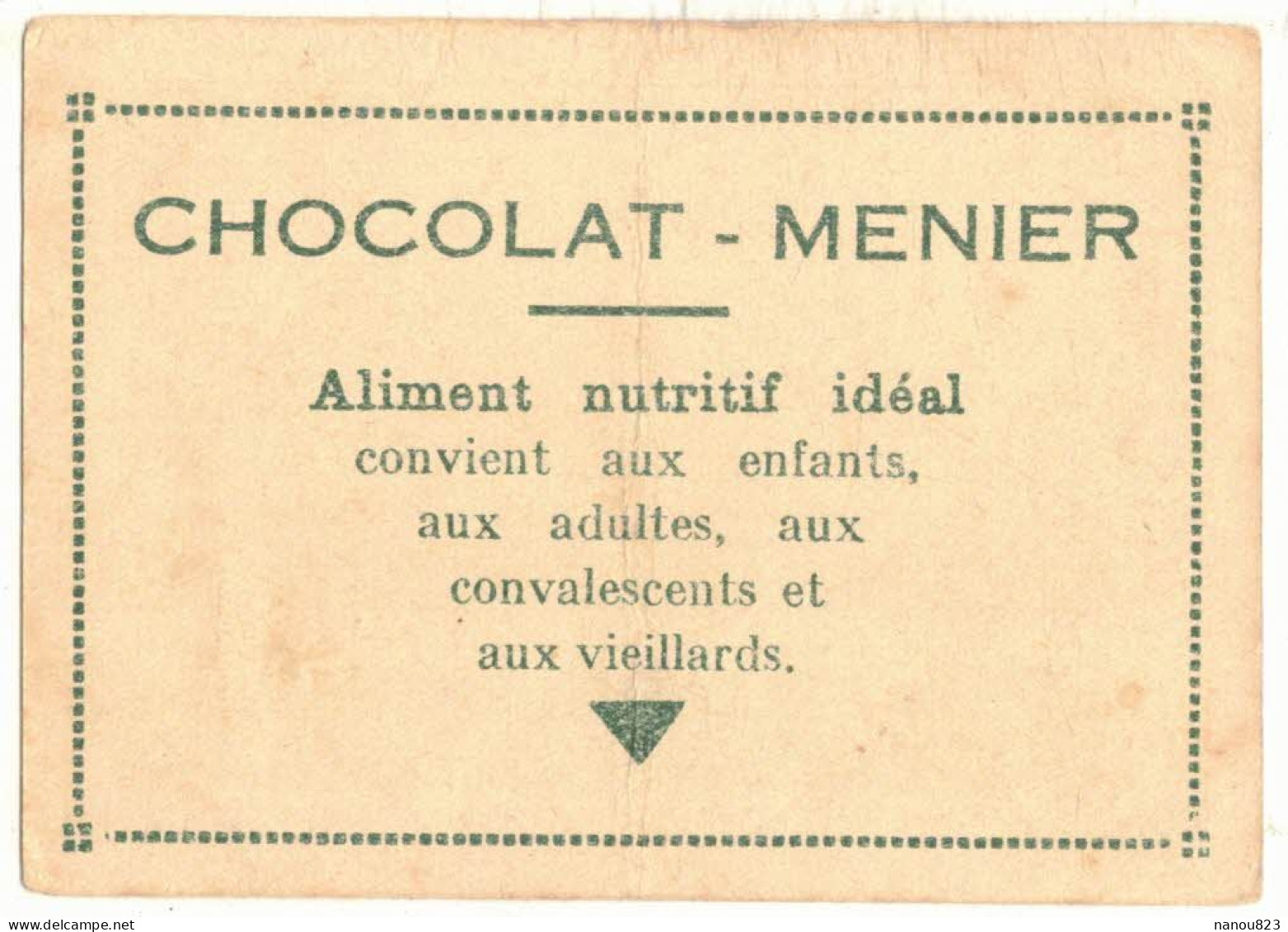 IMAGE CHROMO CHOCOLAT MENIER ALIMENT NUTRITIF N° 274 SUISSE BERNE VUE GENERALE - Menier