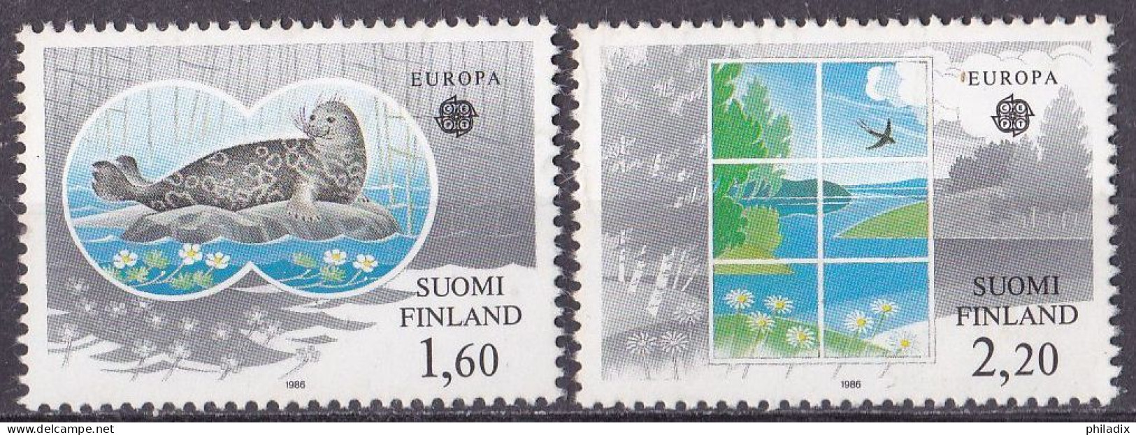 Finnland Satz Von 1986 **/MNH (A4-15) - Unused Stamps