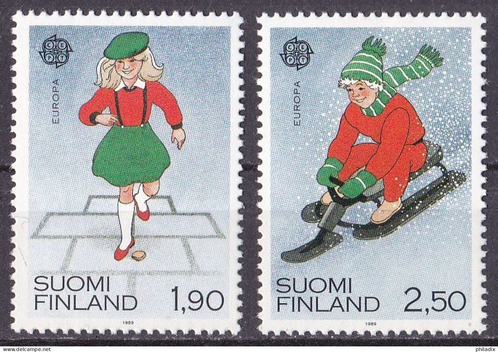 Finnland Satz Von 1989 **/MNH (A4-15) - Unused Stamps