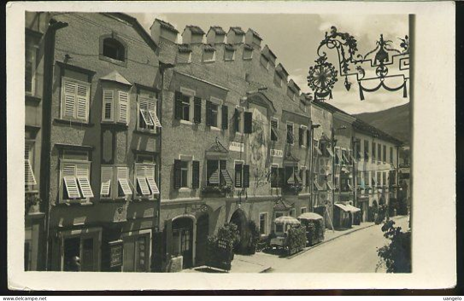 TA636 VIPITENO , ALBERGO GIGLIO ( FOTOCARTOLINA ) - Vipiteno