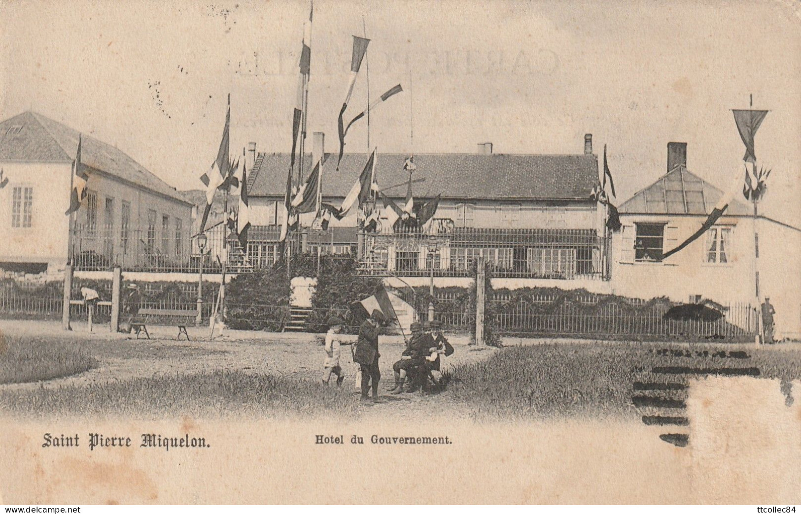 CPA-SAINT PIERRE ET MIQUELON-Hôtel Du Gouvernement - Saint-Pierre-et-Miquelon