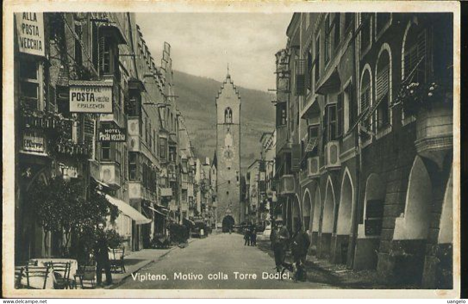 TA639 VIPITENO - MOTIVO COLLA TORRE DODICI ( HOTEL POSTA VECCHIA ) - Vipiteno