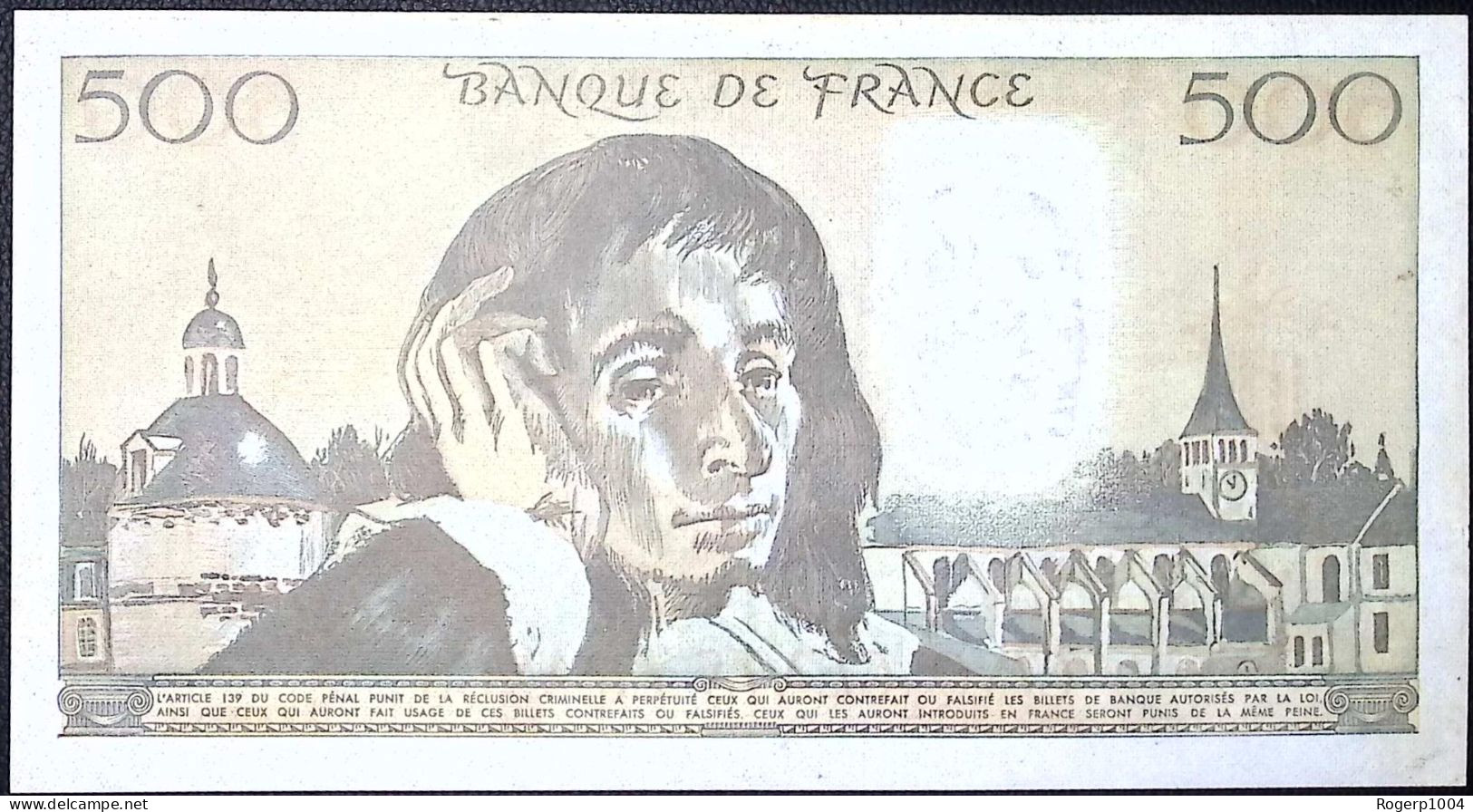 FRANCE * 500 Francs * Pascal * 08/01/1981 * Fay 71.23 * Etat/Grade SUP/XXF * - 500 F 1968-1993 ''Pascal''