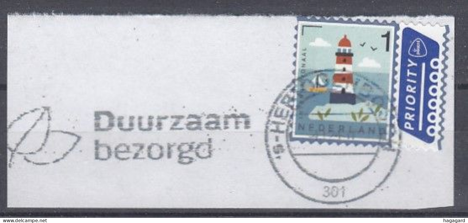 Netherlands 2023. Lighthouse. Used On Fragment - Gebruikt