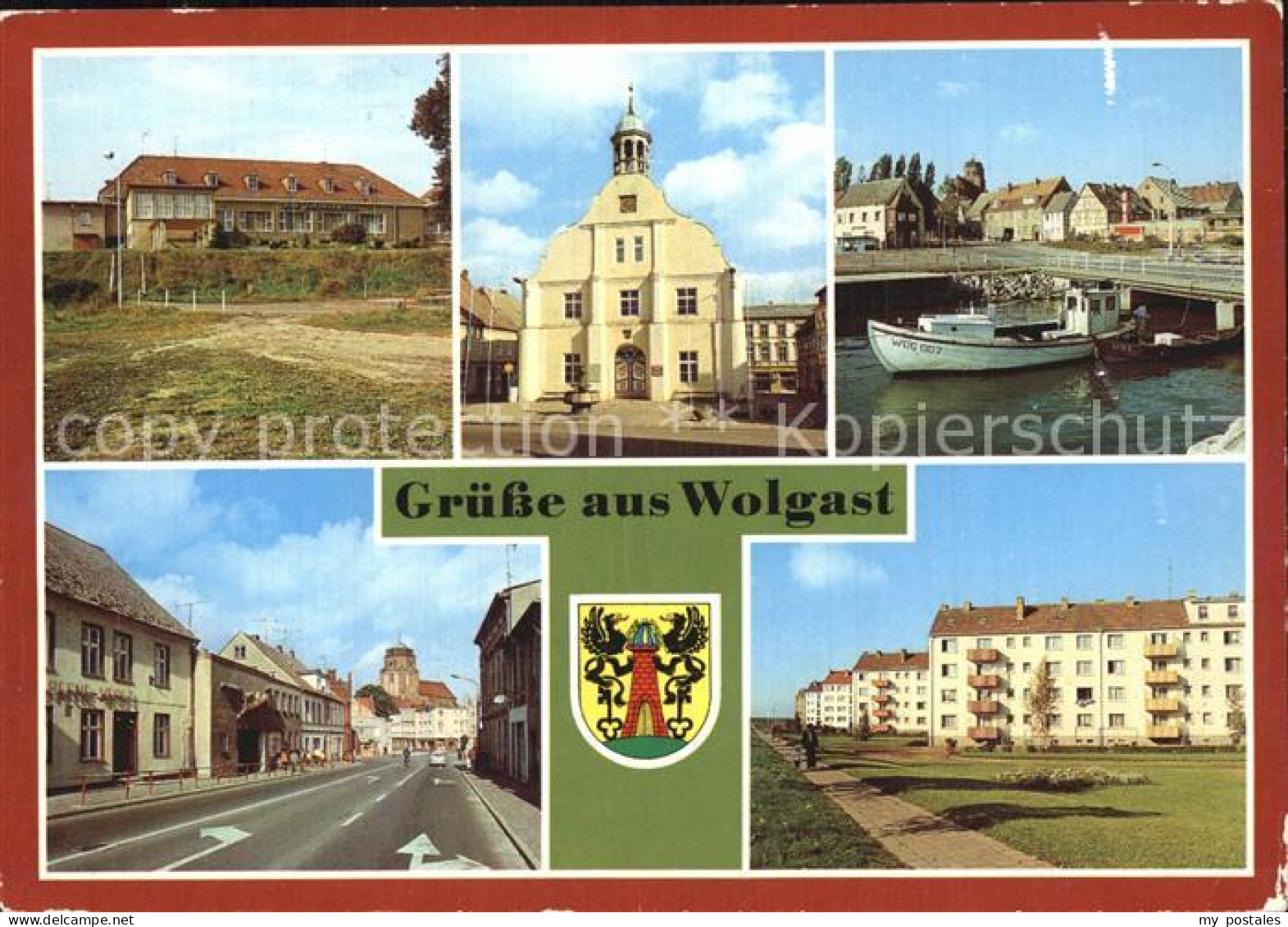 72505470 Wolgast Mecklenburg-Vorpommern Rathaus Strasse Der Befreiung HO Gaststa - Wolgast