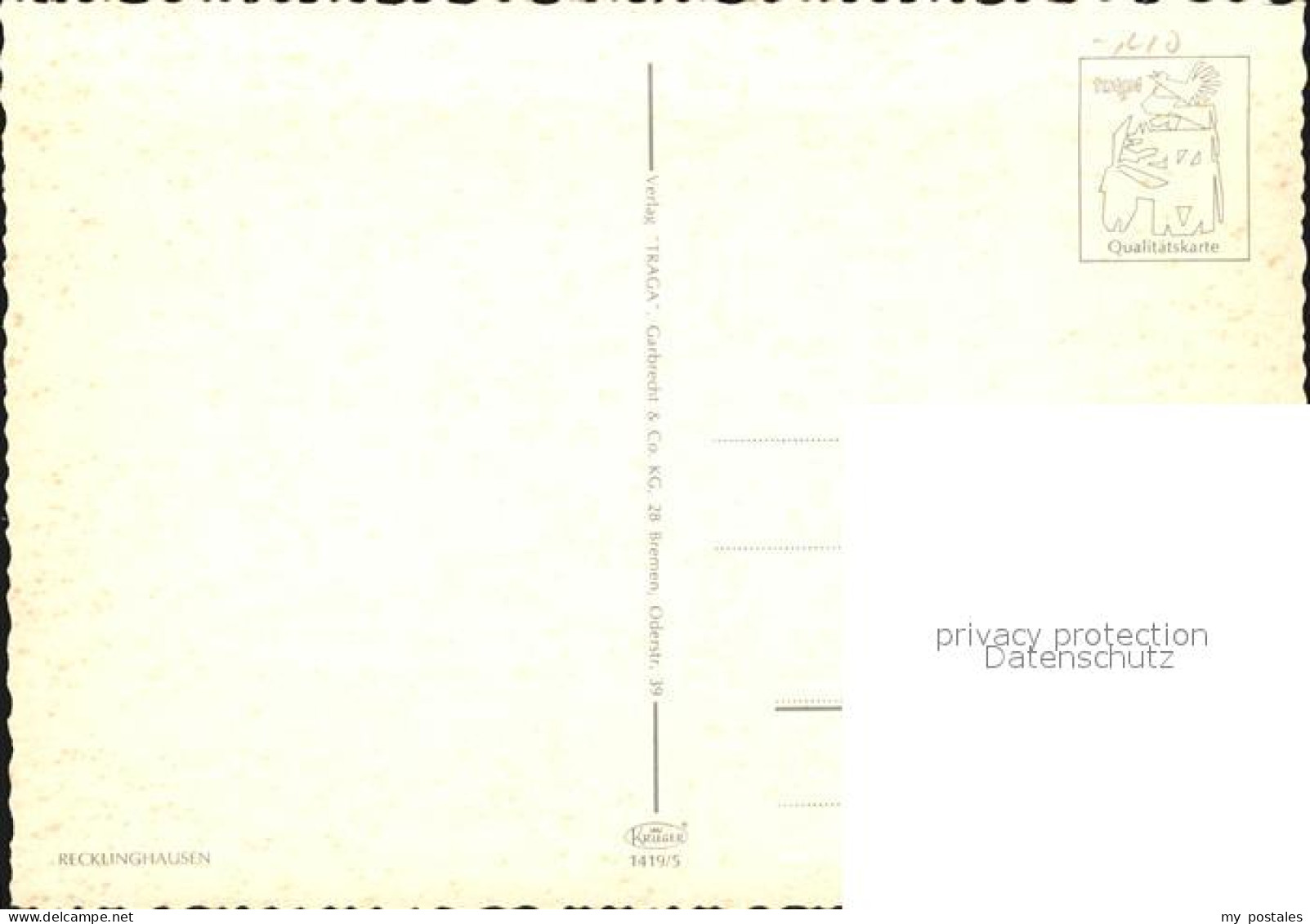 72504805 Recklinghausen Westfalen Stadtansicht Recklinghausen - Recklinghausen