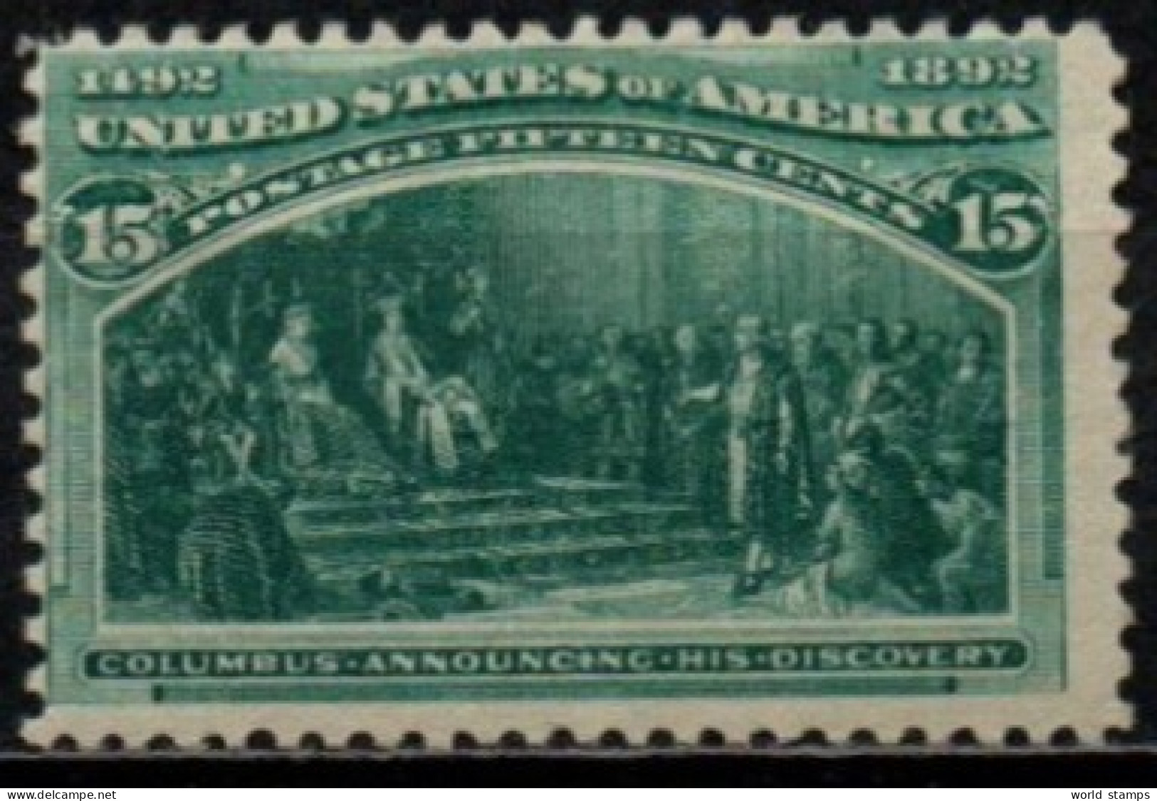 ETATS-UNIS D'AMERIQUE 1893 * - Unused Stamps