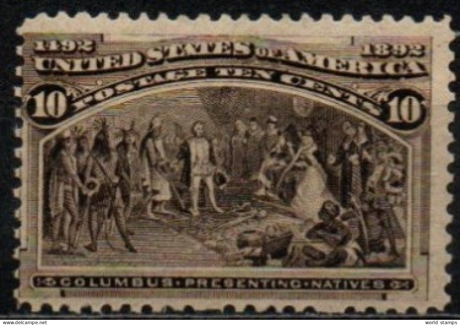 ETATS-UNIS D'AMERIQUE 1893 * - Unused Stamps