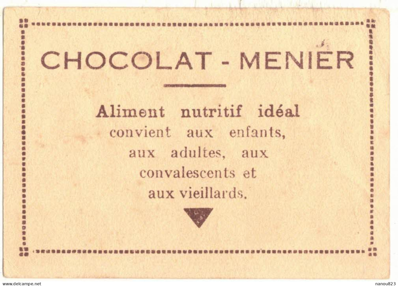 IMAGE CHROMO CHOCOLAT MENIER ALIMENT NUTRITIF N° 327 CARCASSONNE CHÂTEAU CASTLE ARCHITECTURE DEFENSES DE LA PORTE D'AUDE - Menier