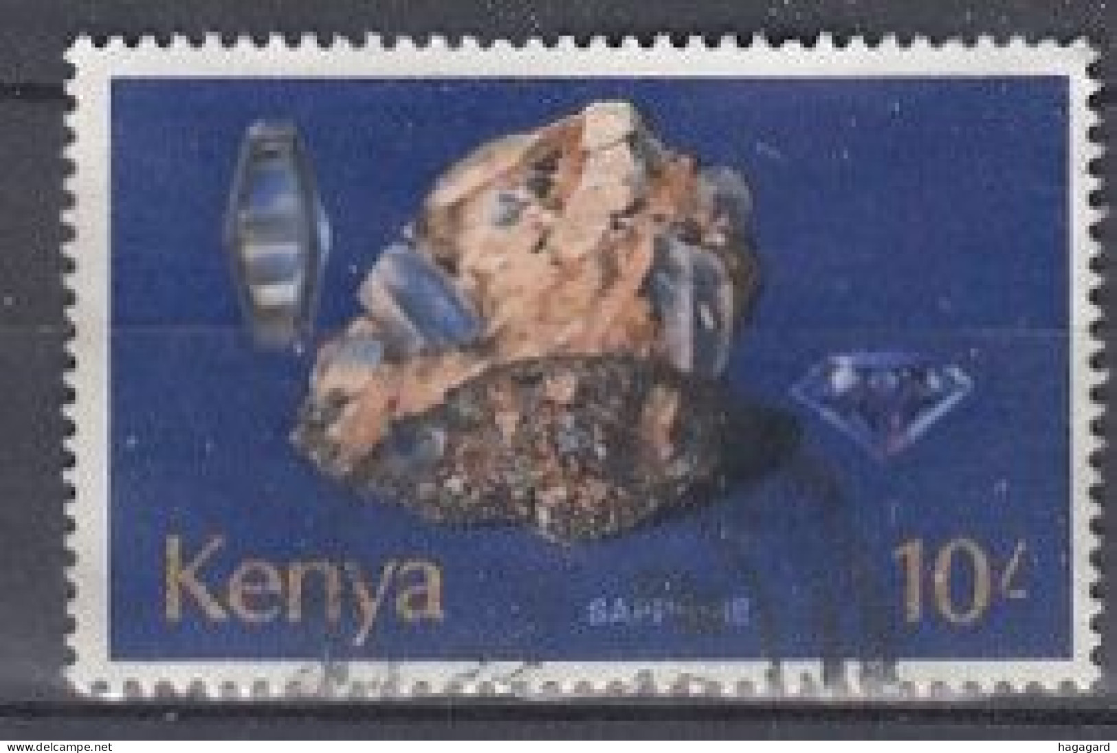 Kenya 1977. Minerals. Michel 108. Used - Kenya (1963-...)