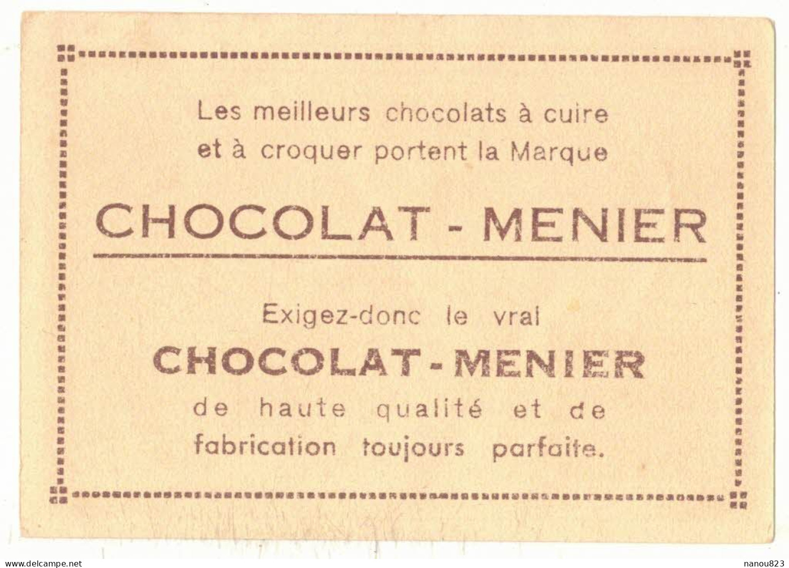 IMAGE CHROMO CHOCOLAT MENIER N° 187 ITALIE TOSCANE FLORENCE PLACE DE LA SEIGNEURIE FIRENZE ARCHITECTURE TOURISME - Menier