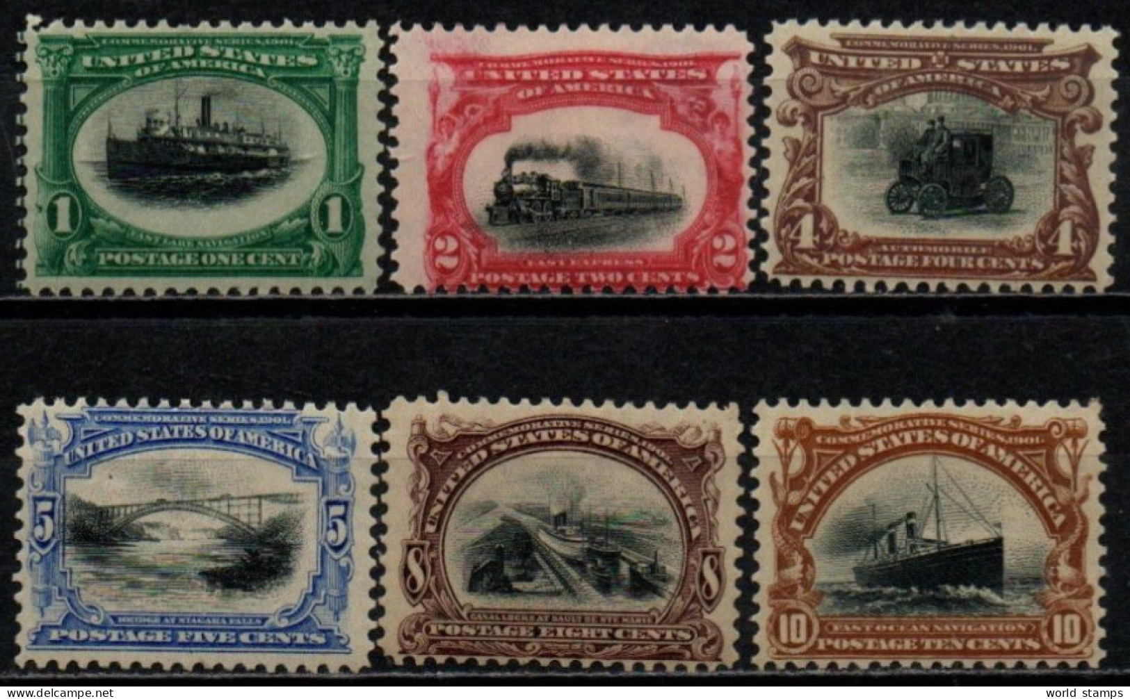 ETATS-UNIS D'AMERIQUE 1901 * - Unused Stamps