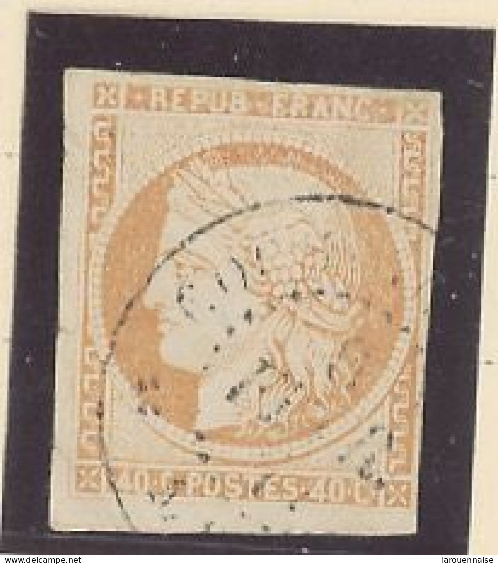 COCHINCHINE   -N° 13 COLONIES GÉNÉRALES  - 40 C ORANGE   -Obl Cà D.COCHINCHINE /*MYTHO *DU 5 FEVR 77 - Used Stamps