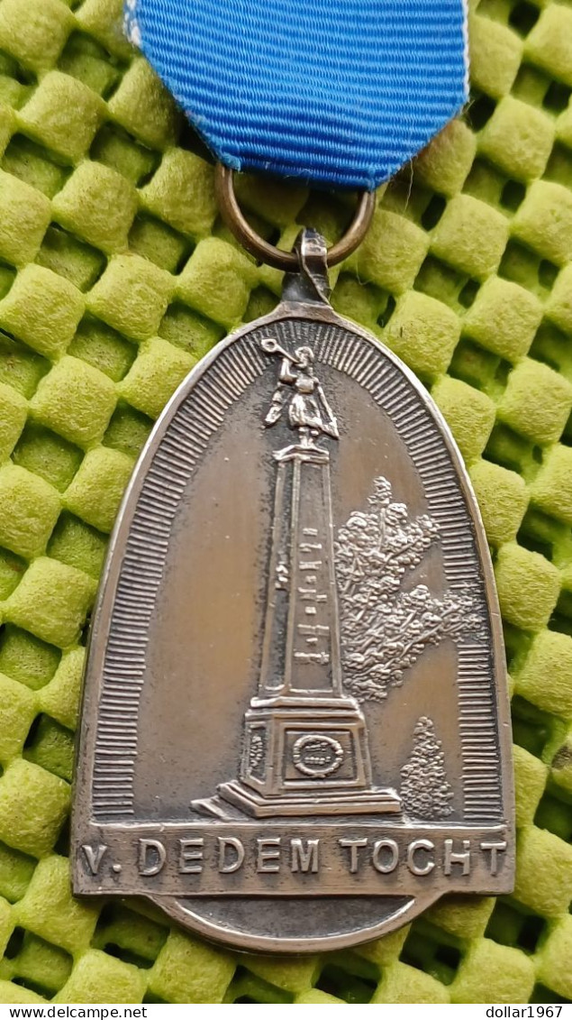 Medaille  -  V. Dedem Tocht , Noordoost-Overijssel -  Original Foto  !!  Medallion  Dutch - Sonstige & Ohne Zuordnung