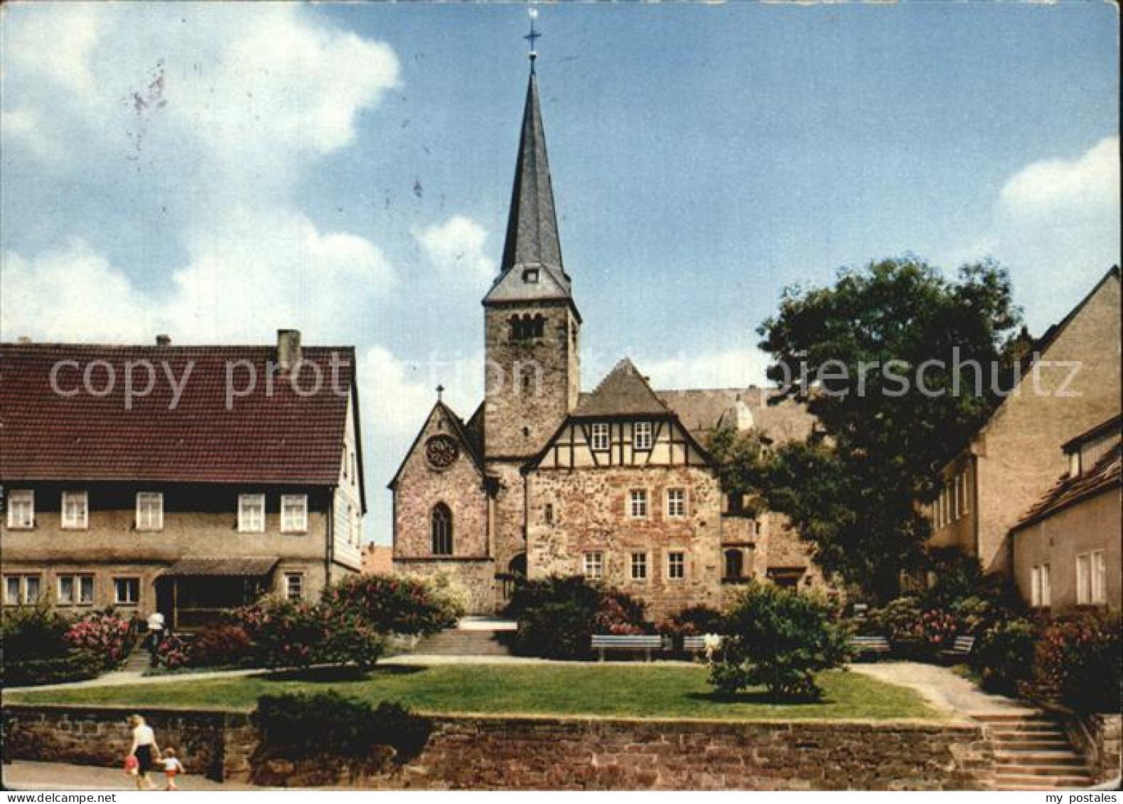 72500486 Schluechtern Kirche Ortsansicht Schluechtern - Schluechtern