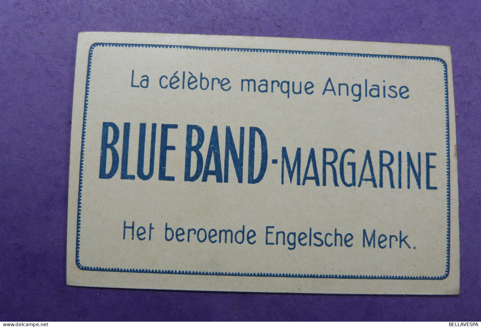 Bleu-Band Margarine Marque Anglaise  Lot X 6 Chromo's - Autres & Non Classés